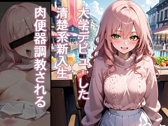 大学デビューした清楚系新入生 肉便器調教される(はまや) [d_708203]