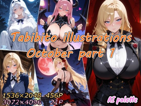 Tabibito illustrations October part 1(AIPalette) [d_708307]