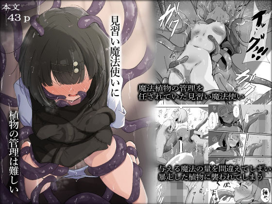 見習い魔法使いに植物の管理は難しい(らんぺる) [d_708381]