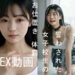 実写系！何でも言う事ききます誓わされた女子校生のお仕置き体罰調教SEX動画(浜辺  竜) [d_708701]