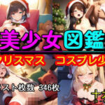 美少女図鑑  クリスマス  コスプレ少女(十九亭) [d_709907]
