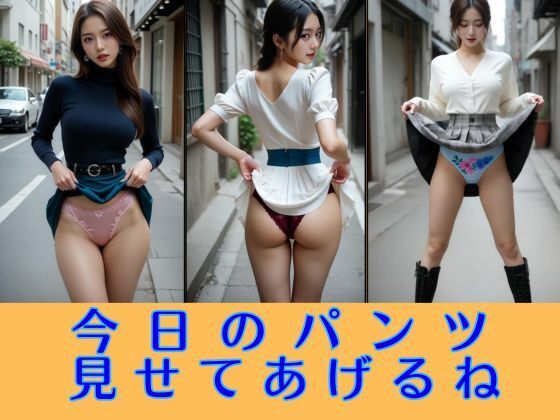 今日のパンツ見せてあげるね 大胆たくし上げコレクション(エイトランド) [d_710551]