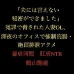 「夫には言えない秘密ができました」冤罪で脅された人妻OL、深夜のオフィスで強●浣腸・絶頂排泄アクメ(暴虐同盟) [d_711240]