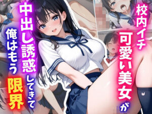 校内イチ可愛い美女が中出し誘惑してきて、俺はもう限界(はむ巨乳女子高生) [d_711335]