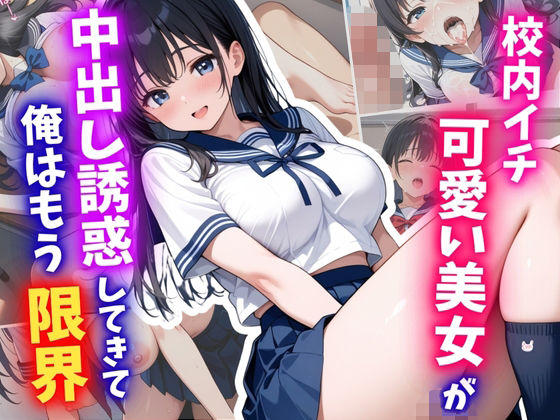 校内イチ可愛い美女が中出し誘惑してきて、俺はもう限界(はむ巨乳女子高生) [d_711335]