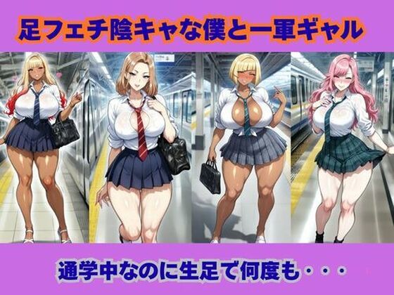足フェチ陰キャな僕と一軍ギャル、通学中なのに生足で何度も‥(ギャルサー) [d_711625]