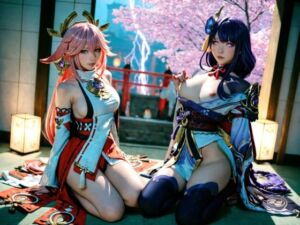 将軍と神子(アルカディアガールズ) [d_712107]