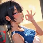 焦げた白線の上で(うさぎのイロハ) [d_712134]