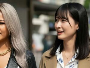 OLのパンチラチラ(AIアートグラビア) [d_712372]