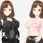 黒いウェアを着ている巨乳のお姉さん（セリフなし  3DCGモデル  イラスト集）(アフェアーアモーレ) [d_712980]