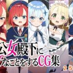 公女殿下にHなことをするCG集(AI研究豚) [d_713144]