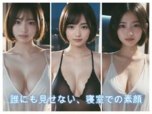 誰にも見せない、寝室での素顔(AI美女ギャラリー) [d_713200]