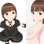 黒いドレスを着たお姉さん（セリフなし  3DCGモデル  イラスト集）(パイアールフロンティア) [d_713729]