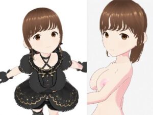 黒いドレスを着たお姉さん（セリフなし  3DCGモデル  イラスト集）(パイアールフロンティア) [d_713729]
