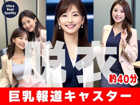 【約40分】『女性キャスターの乳揉み』巨乳と知性の仮面が外れるとき。-AIで描く究極の美女達-(AIで絶世の美女を作る) [d_714589]