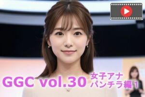 【動く】GGC vol.30 女子アナ パンチラ編1【動画版】(かまぼこ製造工場) [d_714792]