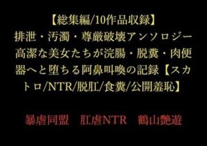 【総集編/10作品収録】排泄・汚濁・尊厳破壊アンソロジー 〜高潔な美女たちが浣腸・脱糞・肉便器へと堕ちる阿鼻叫喚の記録〜【スカトロ/NTR/脱肛/食糞/公開羞恥】(暴虐同盟) [d_714881]