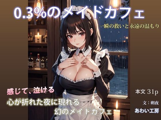0.3％のメイドカフェ 一瞬の救いと永遠の温もり(あわい工房) [d_715801]
