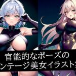 官能的なポーズのボンテージ美女イラスト集(あらたると) [d_516349]