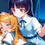 高坂桐乃・五更瑠璃（俺の妹がこんなに可愛いわけがない）お尻叩きイラスト集(funafuna) [d_710049]