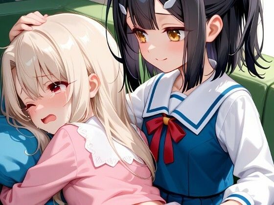 美遊・イリヤ（プリズマ☆イリヤ）お尻叩きイラスト集(funafuna) [d_710050]