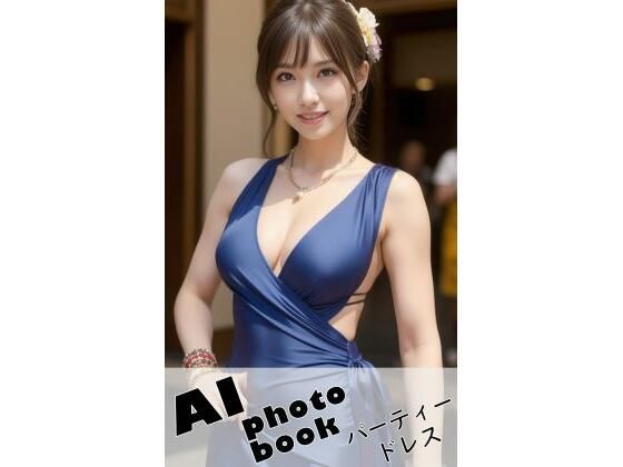 AI photo book パーティードレス(AI_GravureArt) [d_712114]