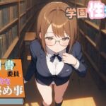 学園性活！図書委員と官能的な秘め事3【メガネ美少女の厳選CG350枚収録】(アオとハル) [d_712262]