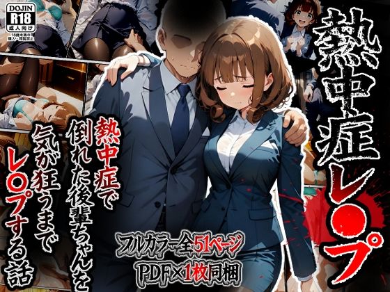 熱中症で倒れた後輩ちゃんをレ〇プする話(ばななメモリアル) [d_715388]