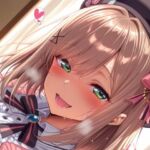 彼女の部屋で甘々ジュポジュポ:鈴原〇る(momomo組) [d_716842]