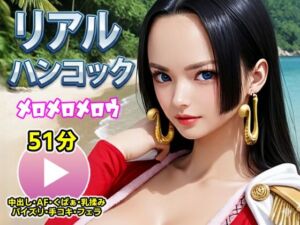 ワンピー○ リアルハンコック【動画】メロメロメロウ(コメットパンチ) [d_716914]