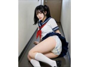 セーラー服とオムツ(スクールおもらし) [d_717110]