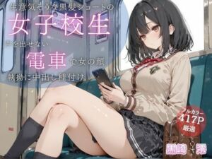 生意気そうな黒髪ショートJKが満員電車で雌の顔に… 声を出せない状況で執拗に中出し種付け(JK秘密の記録帳) [d_717439]