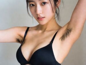 日本人女性の脇、脇毛写真集(デジタルAI美術館) [d_717552]