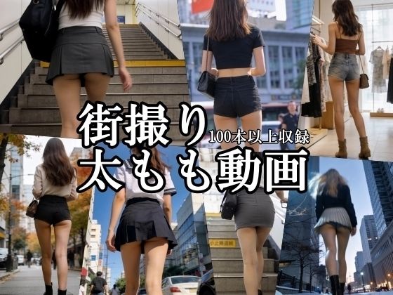 街撮り太もも動画(AI Library) [d_717964]