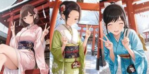 振り袖乱れ咲き（前編）(嶽中花屋) [d_718060]