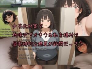少子化対策で 地味デブオタクな私を種付け 国家特別公務員が訪問だって？(おっぱい星人) [d_718338]
