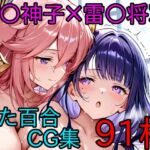 八〇神子×雷〇将軍 ふたなり百合CG集(AI戦士グンドゥム) [d_718353]