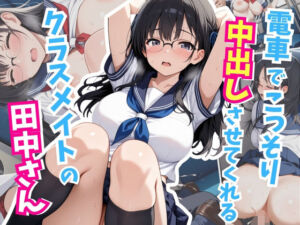 電車でこっそり中出しさせてくれるクラスメイトの田中さん(はむ巨乳女子高生) [d_718532]