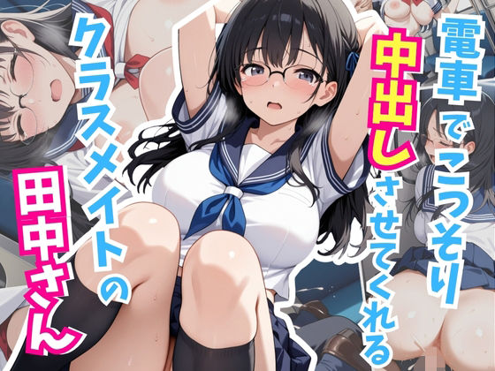 電車でこっそり中出しさせてくれるクラスメイトの田中さん(はむ巨乳女子高生) [d_718532]