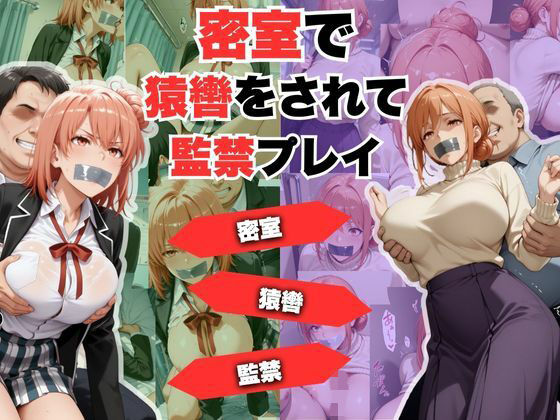 密室で猿轡をされて監禁プレイ  ガ◎ママ＆◎衣 ver.(lili-enjoy) [d_718657]