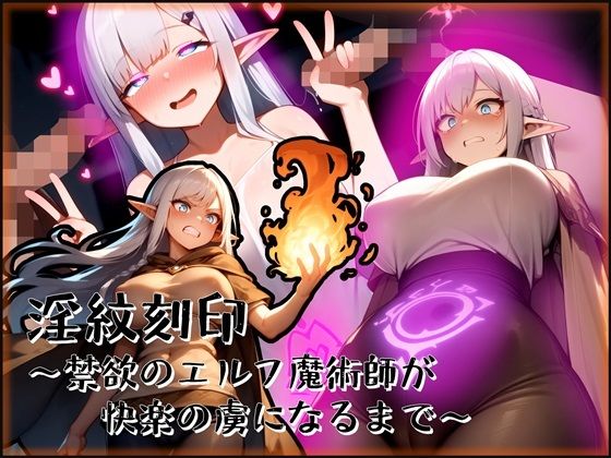 淫紋刻印〜禁欲のエルフ魔術師が快楽の虜になるまで〜(赤羽美波) [d_718907]