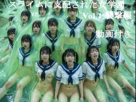 スライムに支配された学園 Vol.1 – 動画付き(ポンスケ製作所) [d_719783]