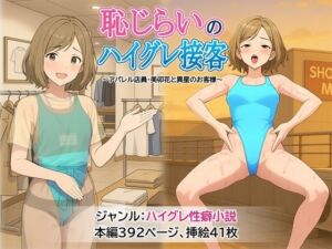 恥じらいのハイグレ接客 〜アパレル店員・美卯花と異星のお客様〜(茶色むつき) [d_720455]