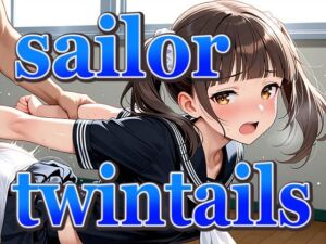 ツインテールちゃんの黒セーラー服(パスカブ) [d_721803]