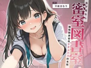 逃げ場なし密室図書室〜地味図書委員サキュバスの本性〜【KU100】(いたずらえっち 〜性癖よ恍惚なれ〜) [d_722203]