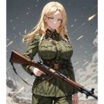 戦争に負けた女の子(佐々木の稲穂) [d_722241]