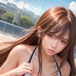 ビーチバレーリアル(naoji22222) [d_724386]