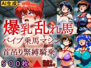爆乳乱れ馬 バイブ乗馬マシン首吊り緊縛騎乗(牢人形の館) [d_724531]