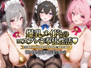 爆乳メイドとコスプレご奉仕性活〜母乳でハーレムなオナメイドが極上すぎっ！！〜シンデレ〇ガールス編vol.01(ペンタッキー) [d_725984]