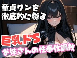童貞クンを徹底的に嬲る巨乳ドSお姉さんの性奉仕調教(夜の息抜き) [d_726112]